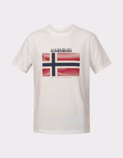 Cream Napapijri Logo Unisex Donna