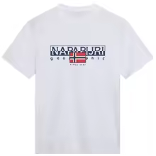 Grey Napapijri Logo Unisex Donna